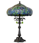 Meyda 28" High Duffner & Kimberly Laburnum Table Lamp- 264974