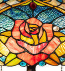 Meyda 28" High Dragonfly Rose Table Lamp- 264996