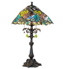 Meyda 28" High Spiral Grape Table Lamp- 265000