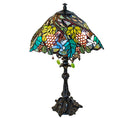 Meyda 28" High Spiral Grape Table Lamp- 265000