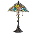 Meyda 28" High Spiral Grape Table Lamp- 265000