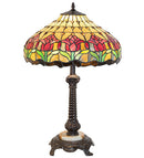 Meyda 28" High Colonial Tulip Table Lamp- 265014