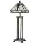 Meyda 27" High Parker Poppy Table Lamp- 265057