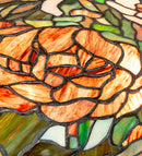 Meyda 25" High Tiffany Peony Table Lamp- 265068