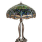 Meyda 33" High Tiffany Hanginghead Dragonfly Table Lamp - 265224