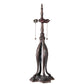 Meyda 33" High Tiffany Hanginghead Dragonfly Table Lamp - 265224