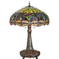 Meyda 31" High Tiffany Hanginghead Dragonfly Table Lamp- 265347