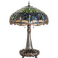 Meyda 31" High Tiffany Hanginghead Dragonfly Table Lamp- 265347