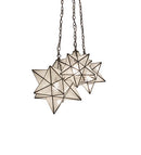 Meyda 26" Wide Moravian Star 3 Light Cascading Pendant 265659