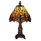 Meyda 11.5"H Tiffany Hanginghead Dragonfly Mini Lamp '26613