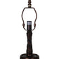 Meyda 12"H Tiffany Hanginghead Dragonfly W/Mosaic Base Mini Lamp - 26617