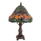 Meyda 13" High Poinsettia Mini Lamp - 26633