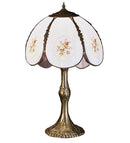 Meyda 22"H Rose Bouquet Table Lamp 26817