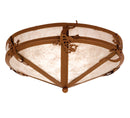 Meyda 16"W Gecko Flushmount 26875