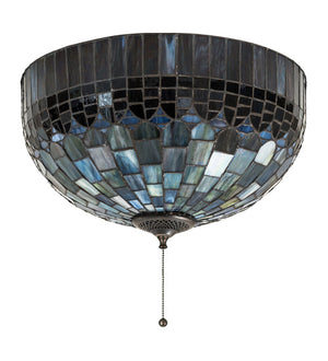 Meyda 16"W Tiffany Candice Flushmount 27444