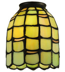 Meyda 4"W Maiss Fan Light Shade '27479