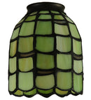 Meyda 4"W Maiss Fan Light Shade '27479