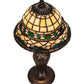 Meyda 15"H Tiffany Roman Mini Lamp '27535