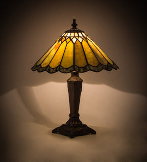Meyda 15.5" High Carousel Jadestone Accent Lamp- 27569