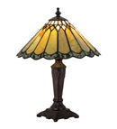 Meyda 15.5" High Carousel Jadestone Accent Lamp- 27569