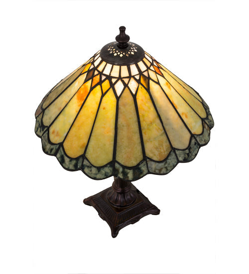 Meyda 15.5" High Carousel Jadestone Accent Lamp- 27569
