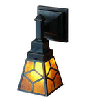 Meyda 5" Wide Diamond Craftsman Wall Sconce '27883