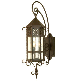 Meyda 12"W Old London Wall Sconce 28665