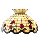 Meyda 23" Wide Roseborder Shade '28670
