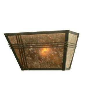 Meyda 13" Wide Triangulator Wall Sconce 28716