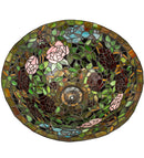 Meyda 24"W Tiffany Rosebush Shade '29209