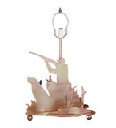 Meyda 13.5" High Hunter W/Dog Table Base 29281