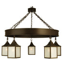 Meyda 48"W Bigfork 5 LT Lantern Chandelier 29443