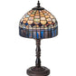 Meyda 14"H Tiffany Candice Mini Lamp - 29485