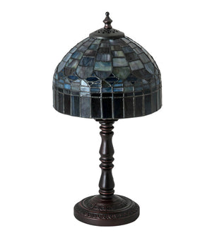 Meyda 14"H Tiffany Candice Mini Lamp - 29485