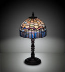 Meyda 14"H Tiffany Candice Mini Lamp - 29485