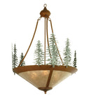 Meyda 24"W Tall Pines Inverted Pendant 29543