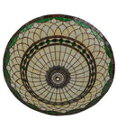 Meyda 24" Wide Tiffany Roman Shade '29628