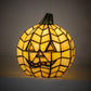 Meyda 7" High Jack O'Lantern Accent Lamp – Stained Glass