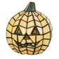 Meyda 7" High Jack O'Lantern Accent Lamp – Stained Glass