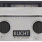 Kucht 36-Inch 6 Burner Gas Rangetop in Stainless Steel with Toxedo Black Knob (KFX369T-K)