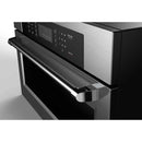 Kucht 30-Inch 1.6 Cu. Ft. Built-in Microwave Wall Oven with Air Fryer and Convection Cooking KM30C