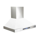 Kucht 36-Inch Wall Mounted Hood 900 CFM in White KRH3615A-W
