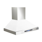Kucht 36-Inch Wall Mounted Hood 900 CFM in White KRH3615A-W