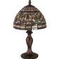 Meyda 13.5"H Tiffany Turning Leaf Mini Lamp '30314