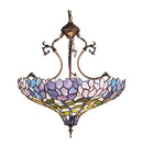 Meyda 20"W Wisteria Inverted Pendant.605 '30450