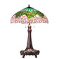Meyda 31" High Tiffany Cabbage Rose Table Lamp- 30513