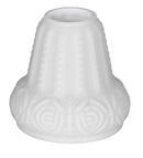 Meyda 5" Wide White Puffy Rose Shade '30529