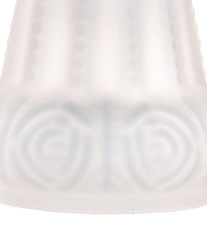 Meyda 5" Wide White Puffy Rose Shade '30529