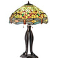 Meyda 31" High Tiffany Hanginghead Dragonfly Table Lamp - 31109