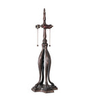 Meyda 31" High Tiffany Hanginghead Dragonfly Table Lamp - 31109
